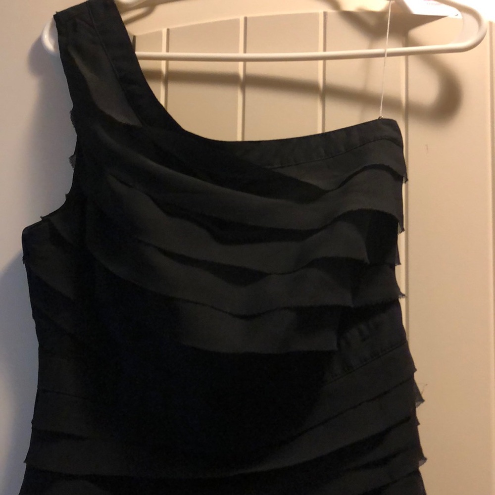 One Shoulder Little Black Dress...